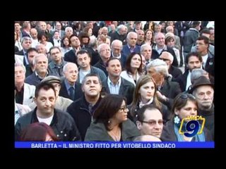 COMUNALI 2011   Barletta, il ministro Fitto per Vitobello sindaco