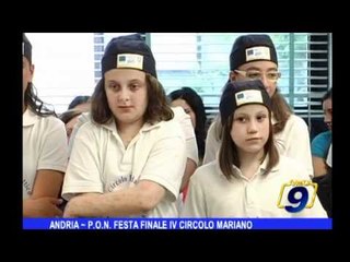 Andria | PON festa finale IV Circolo Mariano