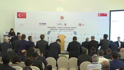 Başbakan Yıldırım, Türkiye-Singapur İş Forumu'na Katıldı