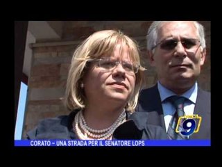 Corato |  Una strada per il Senatore Lops