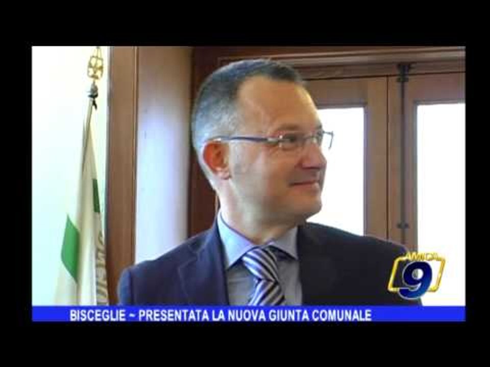 Bisceglie | Presentata la nuova giunta comunale