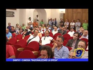 Sanità | Canosa razionalizzare la spesa