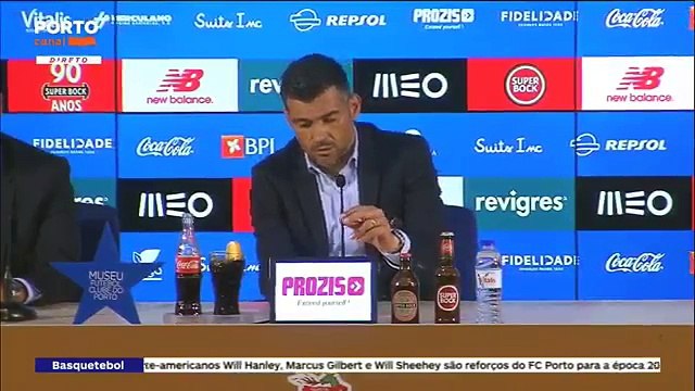 FC Porto x Moreirense -Conferênciia imprensa Sérgio Conceiçao
