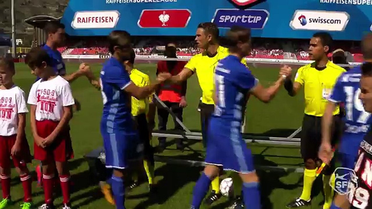 Sion 1:1 Luzern (Swiss Super League 20 August 2017)