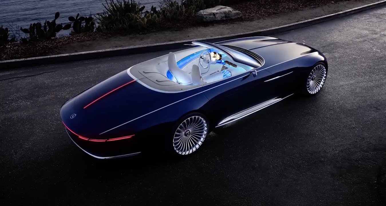 VÍDEO: Está el lujo y luego esto: Vision Mercedes-Maybach 6 Cabriolet