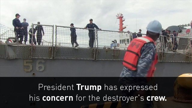 10 US sailors missing after Navy ship collision in Pacific