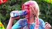 EPIC Battle ELSA VS Cherry JUICE! How Superheroes Drink Their Drinks #45 SHiRLife