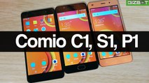 Comio C1, S1, P1 Smartphones First Impressions