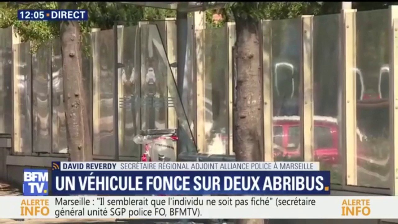 Marseille: "On a vu une camionnette qui partait à fond en faisant crisser les pneus", raconte un témoin