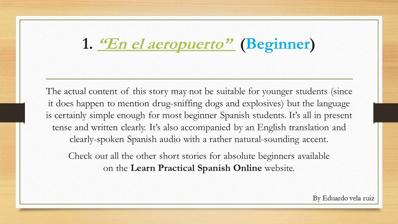 6 Spanish Short Stories to Put on Your Short List  Eduardo vela ruiz