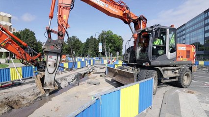 Le chantier chaussée de La Hulpe a débuté