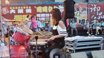 The Sensational Female Street Drummers of Asia!