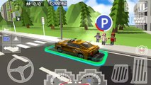 Mr Blocky City Taxi SIM - Android Gameplay FHD
