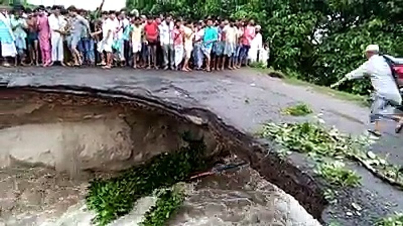 Dangerous  road accident