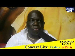 Aimé Zébié le responsable de l'Espace Zouglou " L'internat " parle de Yabongo Lova