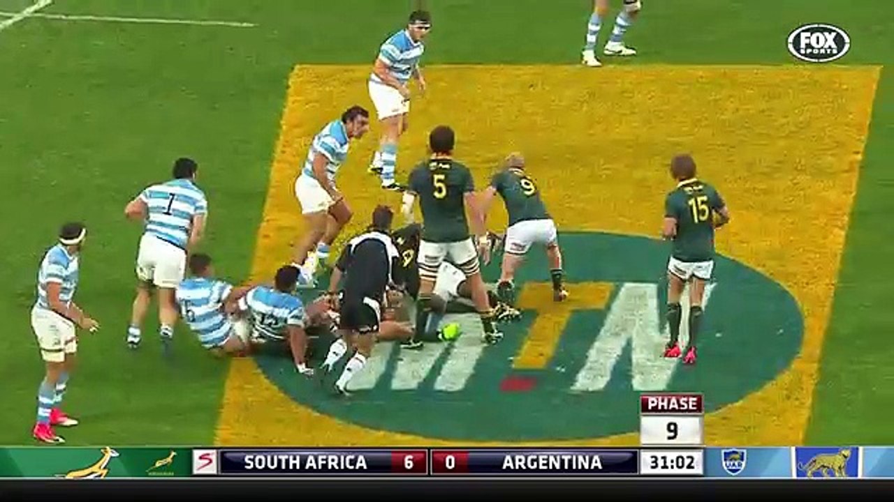 L'Afrique du Sud trop forte pour l'Argentine