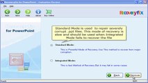 Recoveryfix for Powerpoint, recover and repair corrupted ppt file