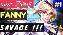 Savage !!! [Rank 3 Fanny] | Fanny Gameplay and Build By ĸﻨss~ Ȥҽυʂ #1 Mobile Legends
