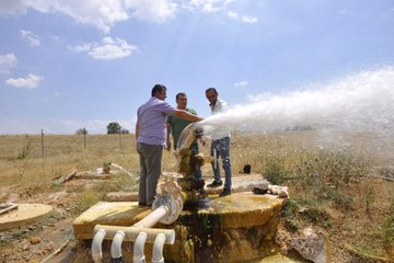 Bahçesinden Termal Su Çıktı
