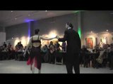 Exhibición de tango en Si Tango, la milonga de San Isidro, Buenos Aires
