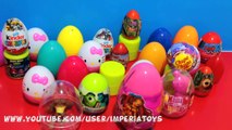50 Surprise eggs Disney Pixar Cars Kinder Сюрприз Маша и Медведь Свинка П