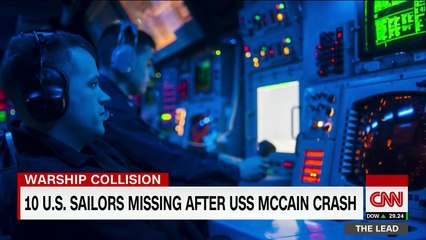 US sailors missing after US Navy collision