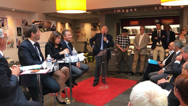 Sénatoriales : Gérard Larcher soutient Leroux et Goulet