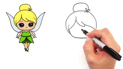 Arte campana por lindo Sorteo dibujos hada Flor cómo paso gitano para Disney fun2draw