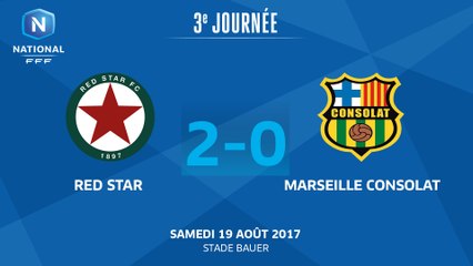 J3 : Red Star FC - Marseille Consolat (2-0), le résumé