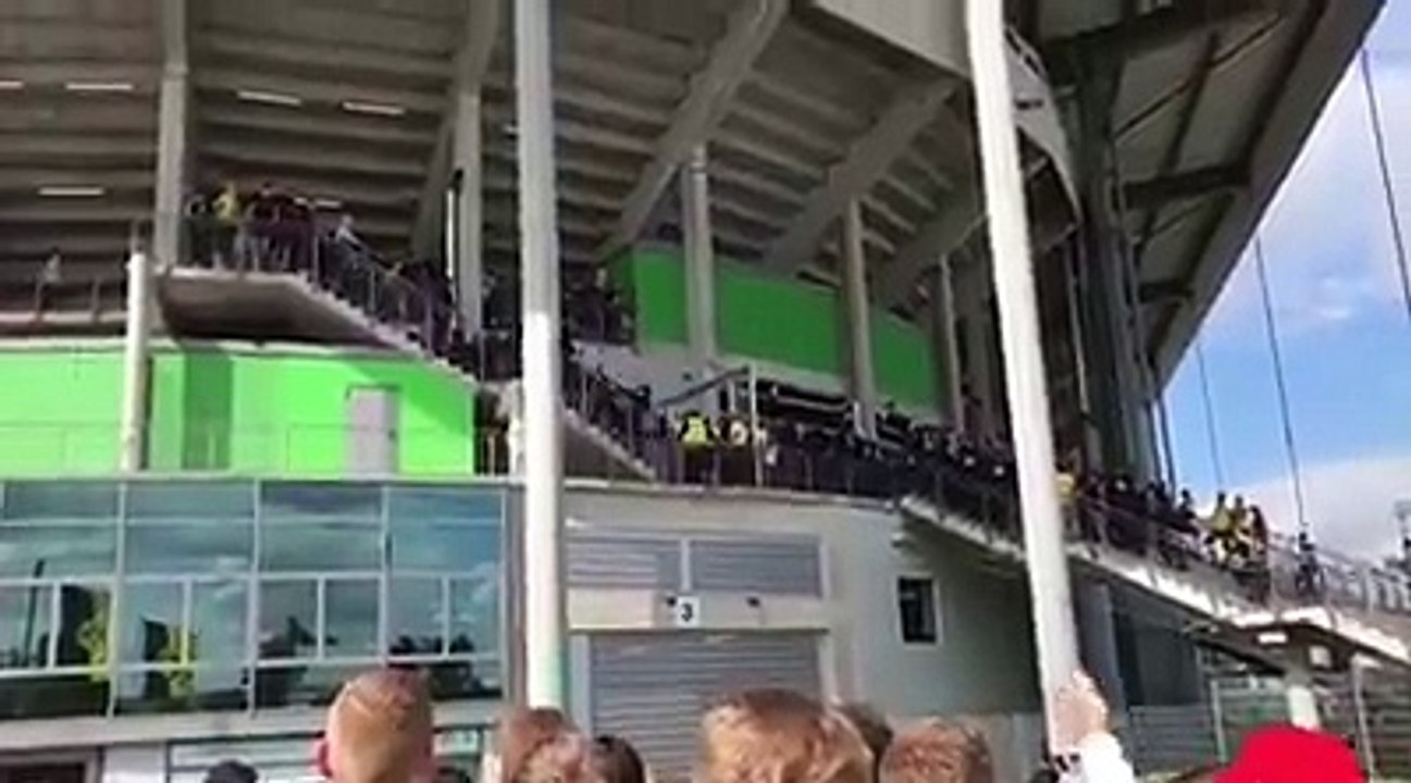 Dispute between Dortmund ultras and the police