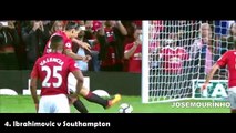 Zlatan Ibrahimovic ● All Goals for Manchester United - The King is Back!!