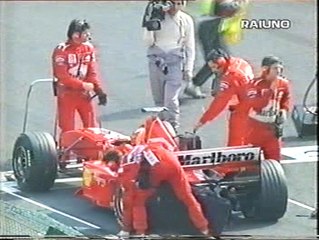 Gran Premio del Giappone 1998: Secondo tentativo di partenza