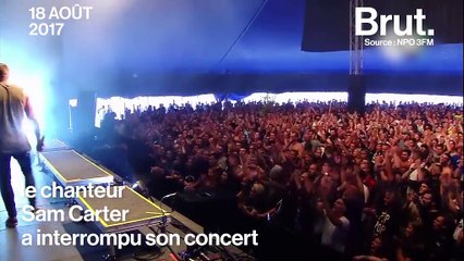 Un chanteur interrompt son concert pour dénoncer une agression sexuelle