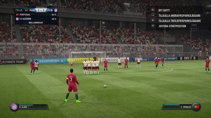 FIFA 17 - Ronaldo Free Kick Goal