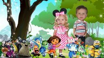 Niños para y cinco monos nuevos dibujos animados educativos canciones niños de hasta 1 año con los niños