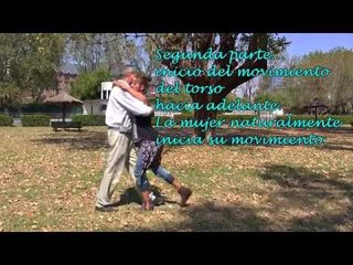 Tango milonguero, inicio de la caminata. Iintencionalidad corporal del hombre