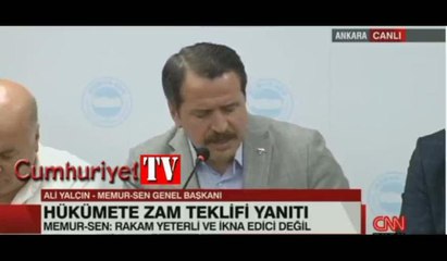 Memur Sen: Teklif müzakereye uygun ama imzaya uygun değil