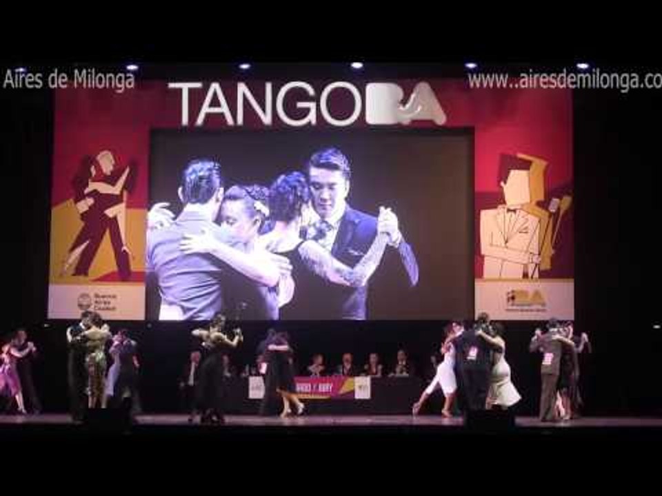 Mundial de tango 2016, Final Pista, Ronda  2