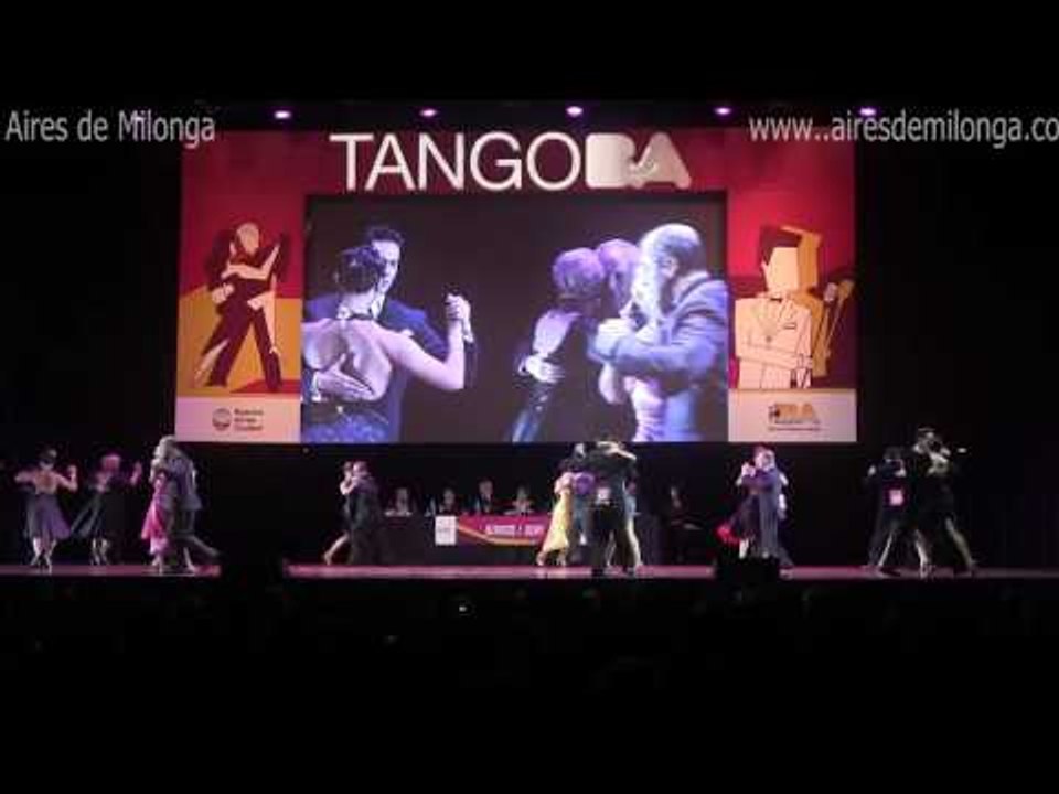 Mundial de tango 2016, Final Pista, Ronda 3
