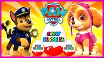 Des œufs patrouille patte kinder surprise de patrouille schenyachyy