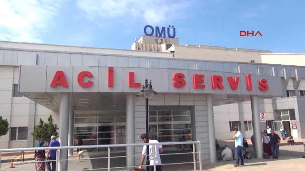 Samsun Canlı Yayında Yaşanan Kazada Yaralanan Eşini Gözyaşlarıyla Bekliyor