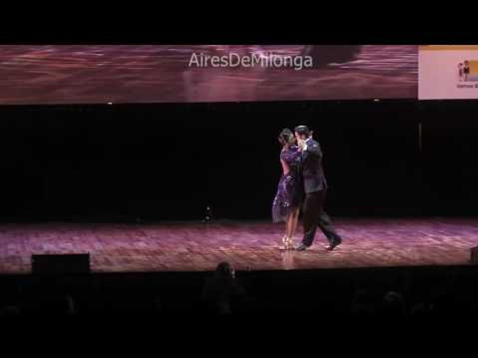 Mundial de Tango 2016  Final escenario,Valentin Arias Delgado, Diana Franco Durango