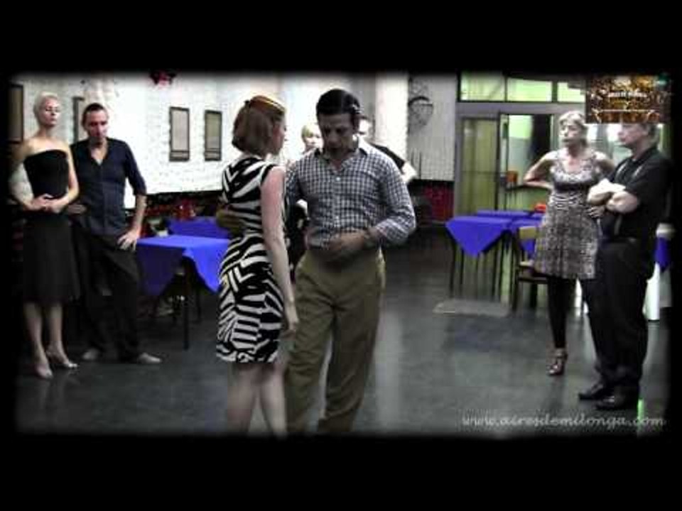 Escuela de baile del tango, Mecanica natural del cuerpo Parte 2