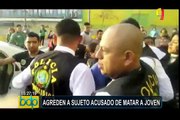 Agreden a sujeto acusado de matar a joven en Barrios Altos