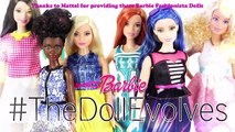 Y con curvas todos los días Margarita muñeca divertido lunares popular Informe la moda Barbie Unbox 4k