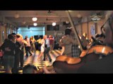 Los Reyes del Tango Orquesta  y la pista, en Buenos Aires