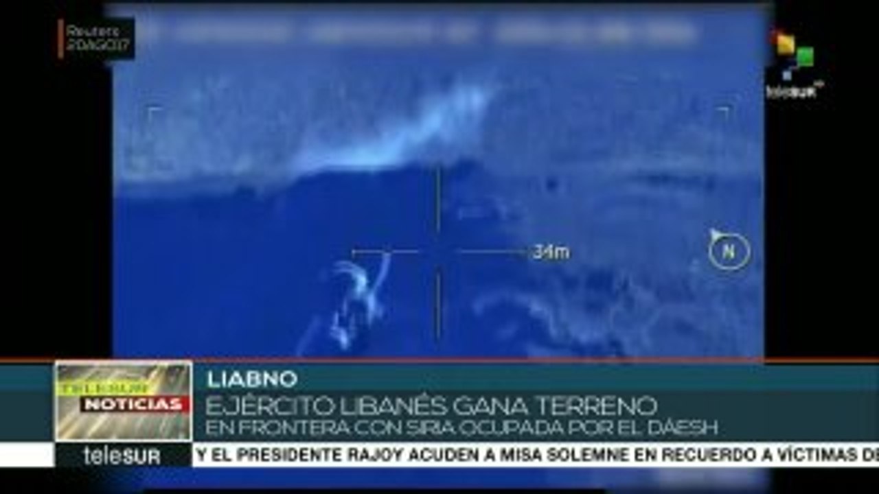 Ejército libanés avanza en su lucha contra Daesh en la frontera siria