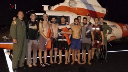 Bachelor Party Gone Wrong With the U.S. Coast Guard Coming to the Rescue