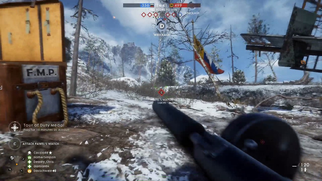 Battlefield 1 - Lupków Pass - Conquest