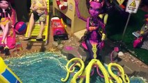 NEW Monster High Great Scarrier Reef Dolls Peri & Pearl Posea Reef Kala Merri Unboxing To